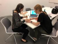 From Left: PGY-1 resident Nicole Krenitsky, MD; Jaclyn Coletta-Lucas, MD